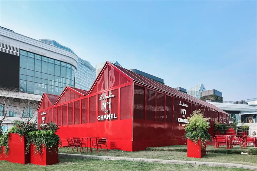 香奈兒一號(hào)花園體驗(yàn)活動(dòng)，限時(shí)空降上海前灘太古里