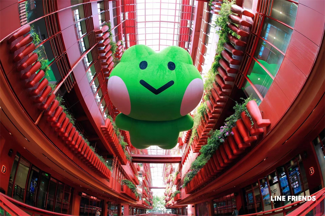 創(chuàng)意快閃街區(qū) | LINE FRIENDS “minini Funny World” 線下主題街區(qū)，落地上海恒基·旭輝天地